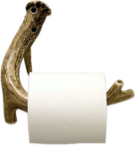 antler toilet roll holder